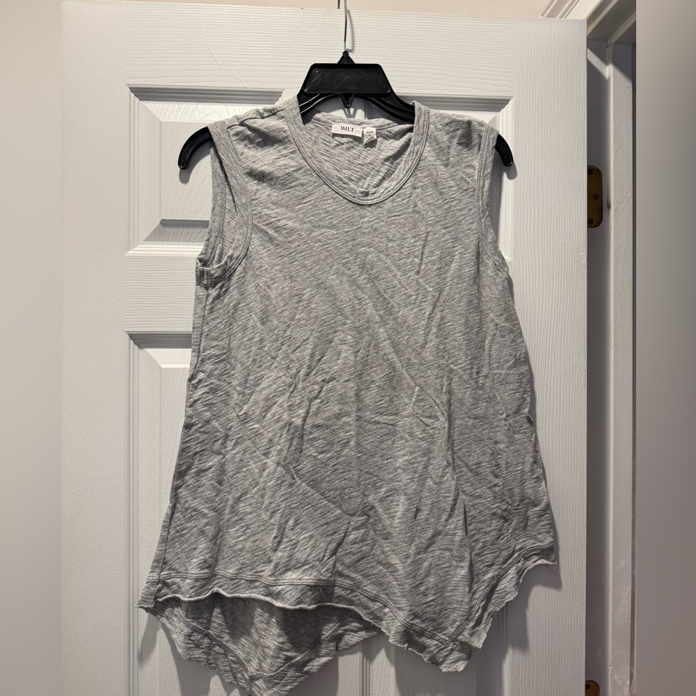 Wilt Light Gray Sleeveless Swing Tank